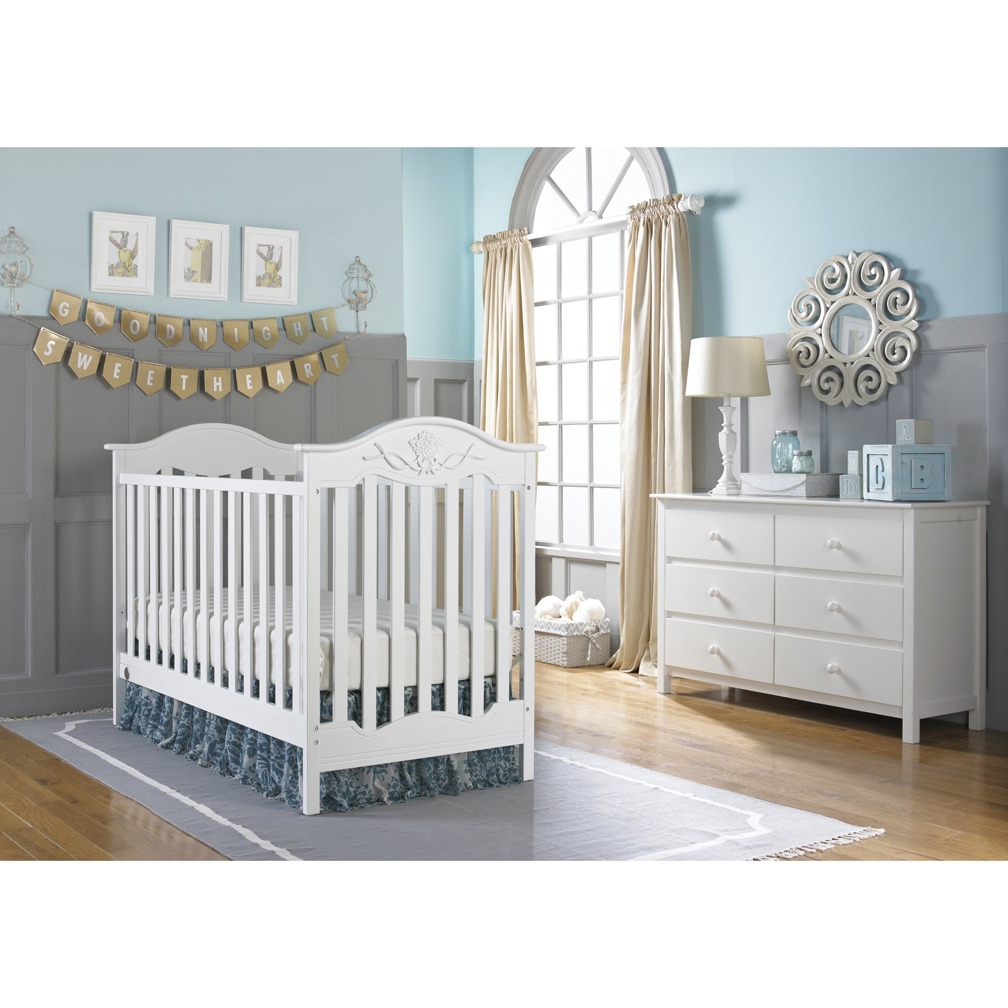 FisherPrice Charlotte Rose Crib & Reviews Wayfair